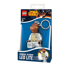 Брелок-фонарик Lego Star Wars"Адмирал Акбар"