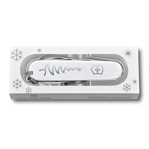 Нож Victorinox Sportsman LE 2018, 84 мм, 13 функций, белый, 
