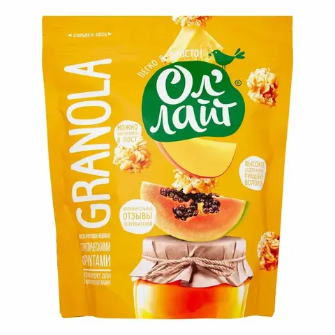 Мюсли хрустящие медовые 