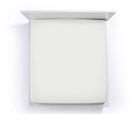 Простыня на резинке 140x190-160x220 Formesse Bella Donna Premium 0520 Silver серебристо-серая