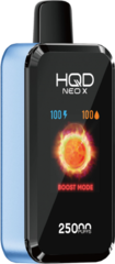 Одноразовая электронная сигарета HQD Neo X 25000 - Виноград (25000 затяжек)