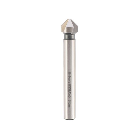 Зенковка ц/х 90° 6,0мм HSSE-Co5 3z L45мм d5мм M3(BF) H-Tools 745060EHT