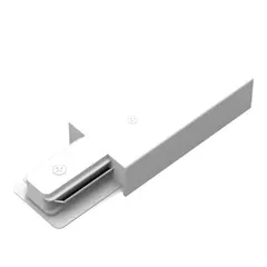 Ввод питания для однофазной трековой шины Vaes 2TRA, цвет белый