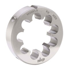 Плашка М50х1,5 DINEN22568 HSS 6g 90х22мм NKP 240501N