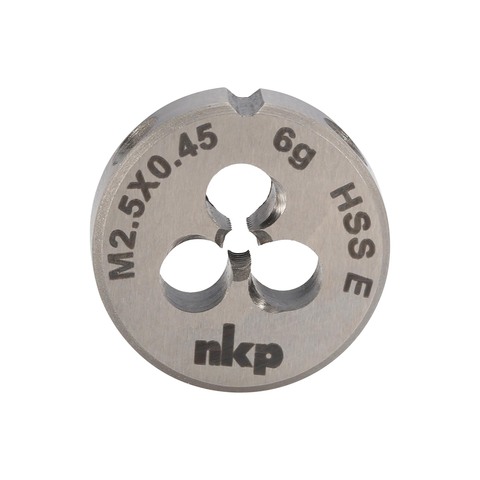 Плашка М 2,5х0,45 DINEN22568 HSSE 6g 16х5мм NKP 188001-N2-0025