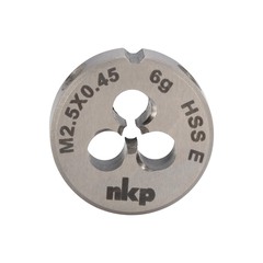 Плашка М 2,5х0,45 DINEN22568 HSSE 6g 16х5мм NKP 188001-N2-0025