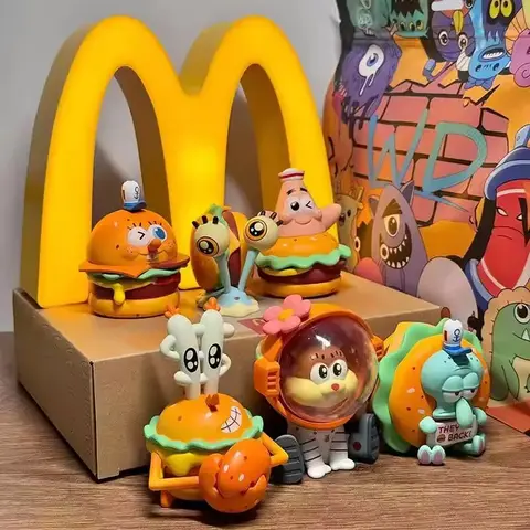 Фигурка Губка Боб Коробка Сюрприз