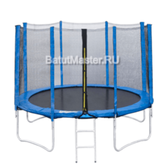 Батут для дачи с сеткой, диаметр 6 фт