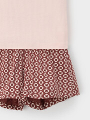 пижама  для девочки  К 1649/зефир,геометрические ромашки