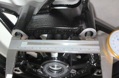 Передний колёсный диск для Kawasaki Ninja 400 2018-2022 / Z400 2019-2022 черный