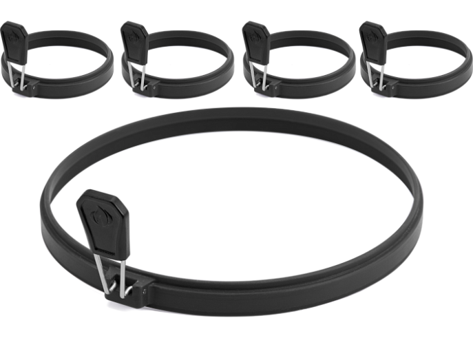 Силиконовые формочки для яиц и омлета (5 предметов)