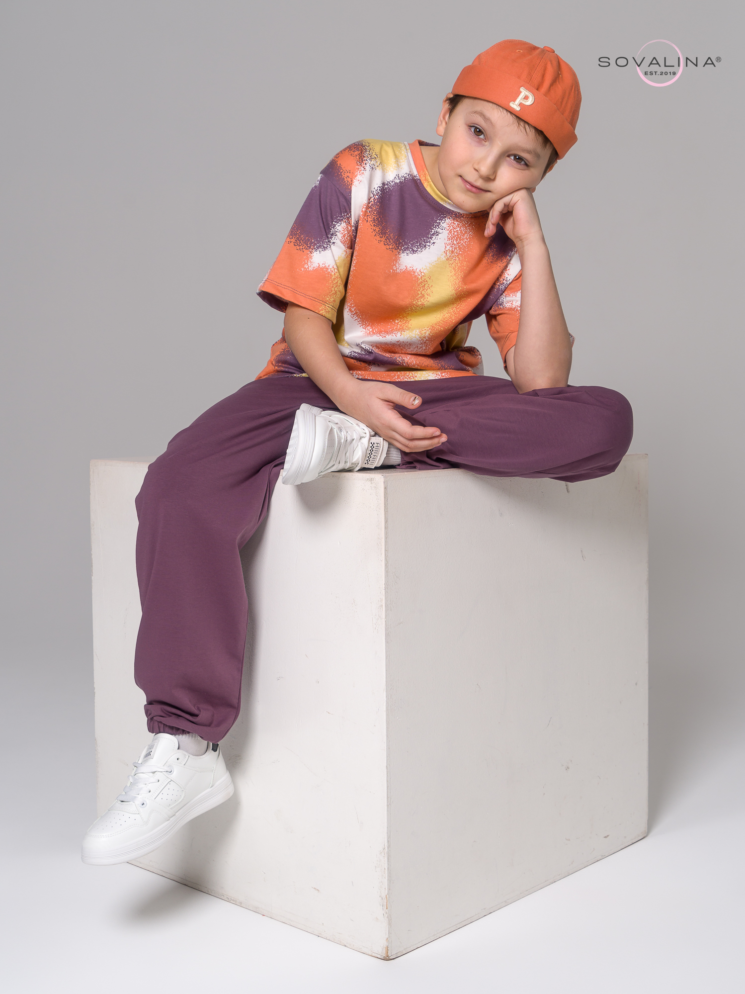 Костюм Daily men MAX краска терракот-виноград