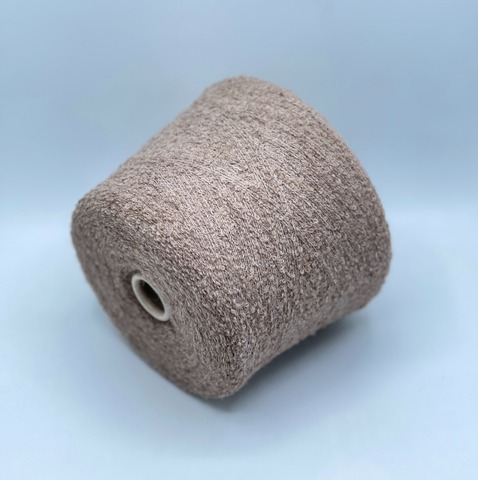 Pecci Filati , Apache melange, 450м, 60% Альпака, 25% Меринос, 15%Полиамид, Серо-бежевый(740). 37566