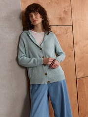 Жакет с капюшоном 2679 алоэ TINONA