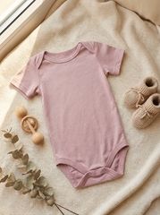 Боди Розовая пудра