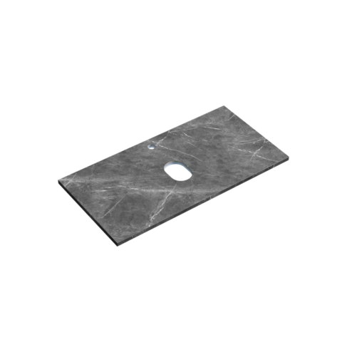 Sancos TT90A1X Столешница для ванной комнаты SANCOS 900х460, цвет black sky, арт. TT90A1X