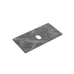 Sancos TT90A1X Столешница для ванной комнаты SANCOS 900х460, цвет black sky, арт. TT90A1X фото