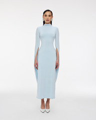 Платье Sauvage (Саваж) голубое