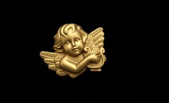 Силиконовый молд Ангел № 5 . 6