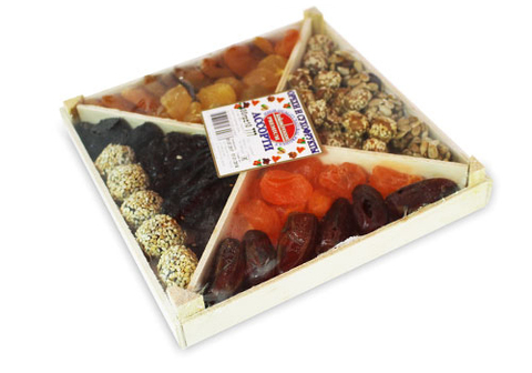 Орехи и сухофрукты ассорти, 400г