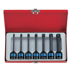 KING TONY (4467PP) Набор ударных торцевых насадок 1/2", TORX, Т25-Т60 мм, 7 предметов