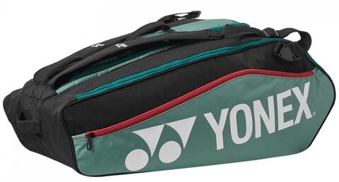 Теннисная сумка Yonex Racket Bag Club Line 12 Pack - black/moss green