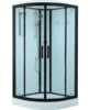 Душевая кабина Timo Standart Black 90*90*220  (T-6609B)