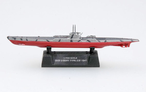 Модель Подводная лодка U9B 1941 г масштаб 1:700 ВМФ Германии
