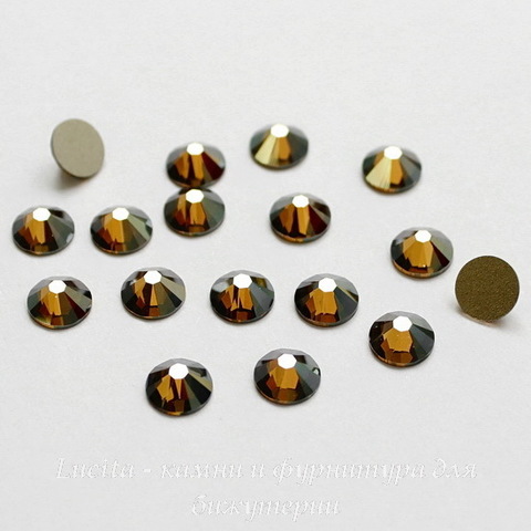 2058 Стразы Сваровски холодной фиксации Crystal Bronze Shade ss30 (6,32-6,5 мм)