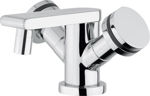 Cezares FLAT-BS2-01 FLAT-BS2-01 Смеситель на биде с донным клапаном, хром