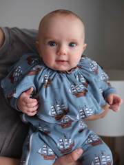 Двусторонний нагрудник Mjölk Морской бой