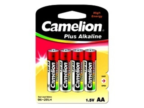Э/п Camelion LR6 Plus Alkaline BL4   48/576