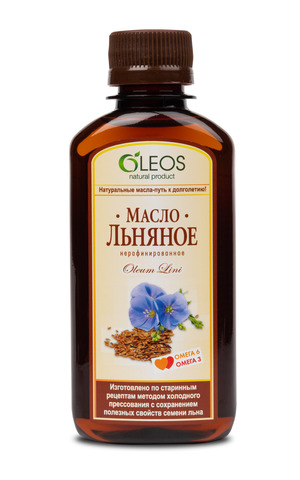 Масло Льняное (нерафинированное) Oleos