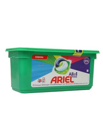 Yuyucu toz \ порошок \ washing powder Ariel tablet rəngli 30 ədəd