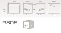 Homebox Ambient R80S  80х60х70