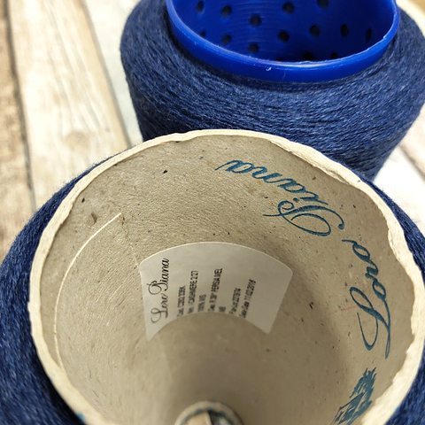 Кашемир LORO PIANA CASHMERE 2/27 синий меланж