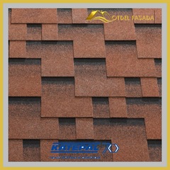 Гибкая черепица KATEPAL Rocky Терракота 3 м2