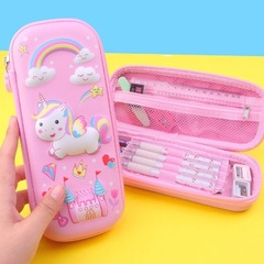 Penal \ Пенал \ Pencil bag Unicorn pink