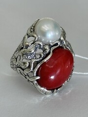 Дорис (кольцо из серебра)