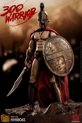 300 Спартанцев фигурка 1/12 Царь Леонид