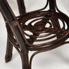 Комплект Нью Богота ( NEW BOGOTA) (2 кресла + стол со стеклом) /с подушками/,walnut (грецкий орех)