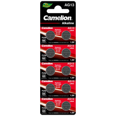 Батарейки Camelion G13  BL-10 Mercury Free 357A/LR44/A76 д/часов 10шт/уп