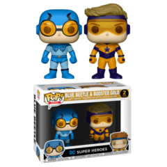 Funko POP! DC. Blue Beetle & Booster Gold (2 pack) (Б/У)