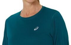 Женская теннисная футболкаAsics Core Longsleeve Top - rich teal