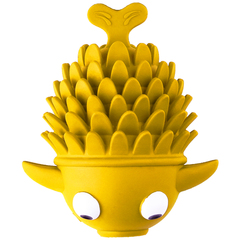 Mr.Kranch игрушка для собак Рыба-ёрш желтая с ароматом сливок 12 см