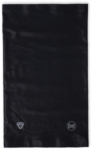 Тонкая детская зимняя бандана-труба Buff Thermonet Solid Black фото 2