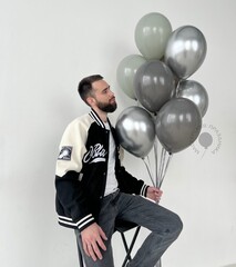 "Февральское утро" (набор из 9 шаров) №2132