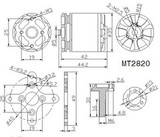 T-Motor MT2820 KV830