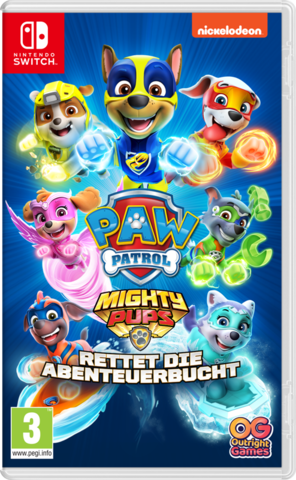 PAW Patrol Mighty Pups Save Adventures Bay (Щенячий патруль) (картридж для Nintendo Switch, полностью на русском языке)