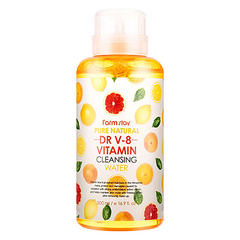 FarmStay Вода очищающая с витаминами - Pure cleansing water vitamin, 500мл